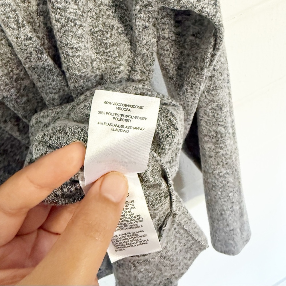 Lucky Brand Super-Soft Crewneck Lightweight Pullover Heather Gray Sweater XL - Picture 7 of 9